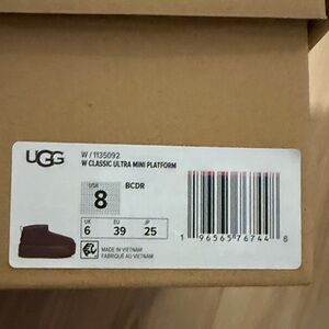 UGG Classic Ultra Mini Platform in Brown